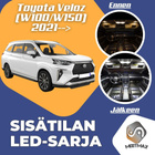 Toyota Veloz (W100/W150) Sisätilan LED-sarja 4-o - pikkukuva 1