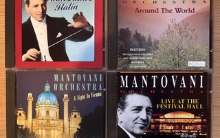 Mantovani (4 CD levyä)