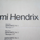 Jimi Hendrix LP UK 1971 "IMPROMPTU" Jimi Hendrix - pikkukuva 3