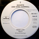 QUARTZ & DINA CARROLL :: NAKED LOVE :: VINYYLI 7" 1991 - pikkukuva 4