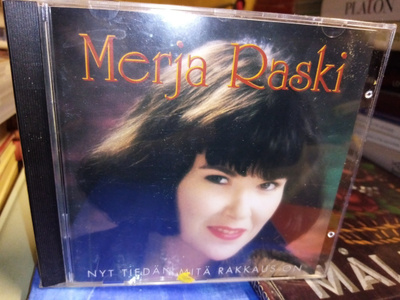 CD Merja Raski : Nyt tiedän mitä rakkaus on ( SIS POSTIKULU