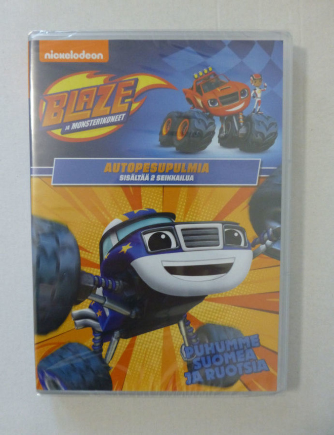 Blaze ja Monsterikoneet: Autopesupulmia dvd