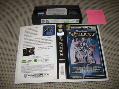 Beetlejuice-VHS (Warner Home Video, Tim Burton, 1988)