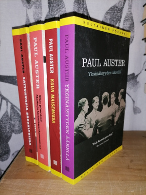 Paul Auster x4 - Kuun & Mies & Yksinäisyyden & Brooklyn