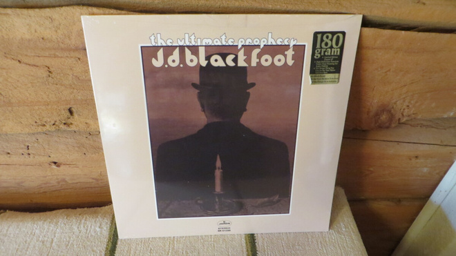 j.d.blackfoot lp: the ultimate prophecy 1970, re
