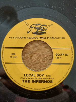 AUCTION - THE INFERNOS 7"