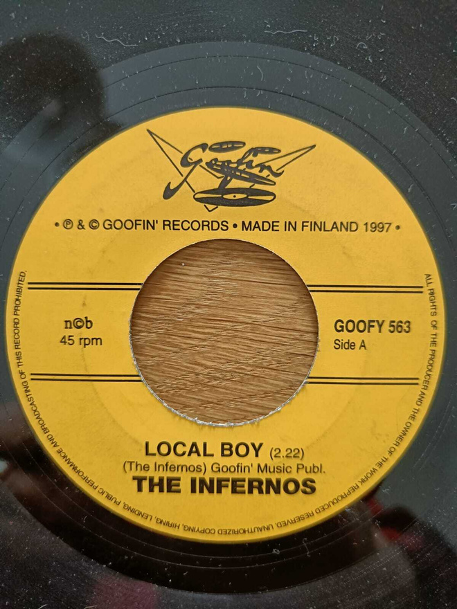 AUCTION - THE INFERNOS 7"