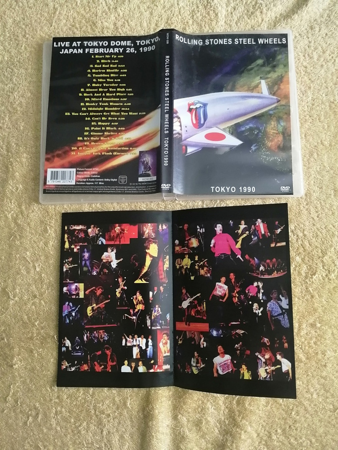 THE ROLLING STONES - Steel Wheels - Tokyo 1990 DVD