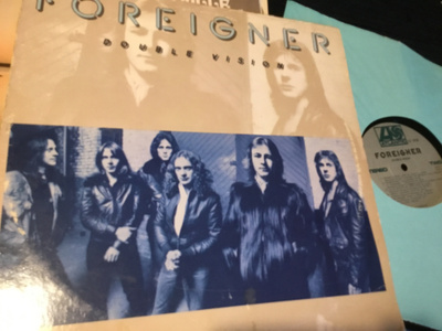Foreigner Double vision 1978 Us press Vg—