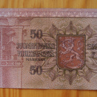 Suomen pankki 50 mk seteli 1977 Ståhlberg - pikkukuva 2