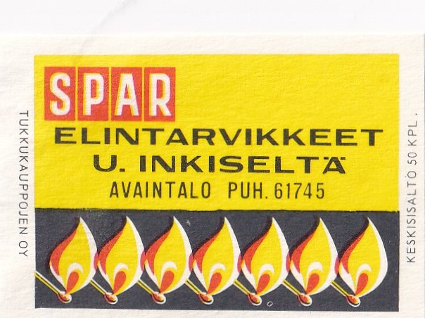 U. Inkiseltä , Avaintalo , SPAR  , b424
