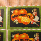 Orangette juomaetiketti 9 kpl. - pikkukuva 3