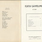 1938 - Georg Malmsten - Iskusävelmiä no. 20 - Lauluvihko - pikkukuva 3