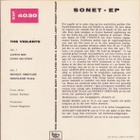 The Violents – Alpens Ros Ep Red Vinyl  Sweden 1961 - pikkukuva 2