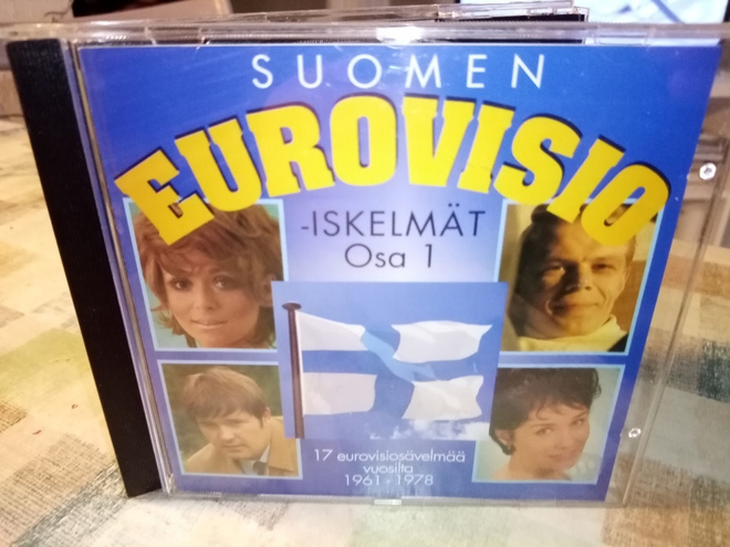 CD Suomen eurovisioiskelmät osa 1 ( SIS POSTIKULU)