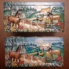 2x peltirasia Churchill's The Farmyard - pikkukuva 2