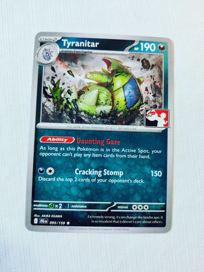 Tyranitar - Prize Pack Series 7