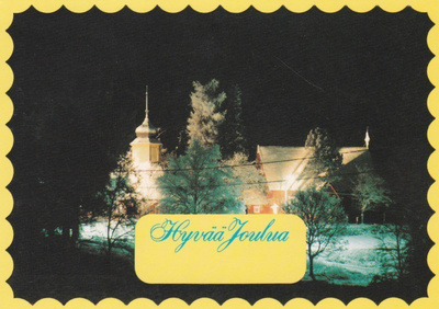 KIRKKOKORTTI - EURAJOKI - IRJANTEEN KIRKKO - 1