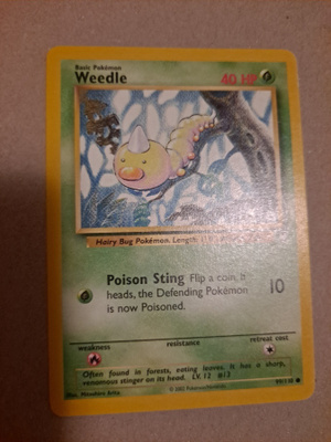 Weedle 99/110 Legendary Collection - Common card