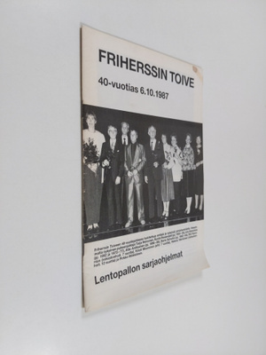 Friherssin Toive 40-vuotias 6.10.1987