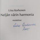 Liisa Korhonen : Neljän värin harmonia (signeerattu) - pikkukuva 3