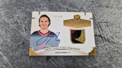 Josh Norris 2020-21 The Cup Rookie Class /25