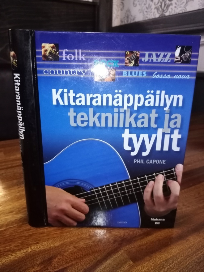 CAPONE :  Kitaranäppäilyn tekniikat ja tyylit ( SIS POSTIKUL