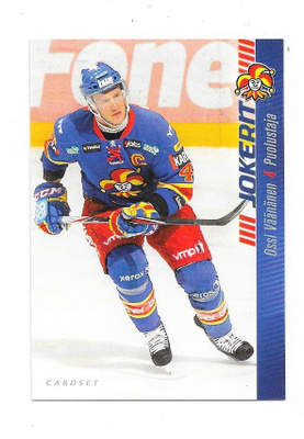 2012-13 CardSet #51 Ossi Väänänen  Jokerit