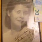 VANHA Valokuva+Nimmari Oopperalaulaja Salme Kapanen 1942 - pikkukuva 1