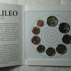 2014 ITALIA BU setti 1c-2€ +2 euro juhlaraha Galileo Galilei - pikkukuva 2