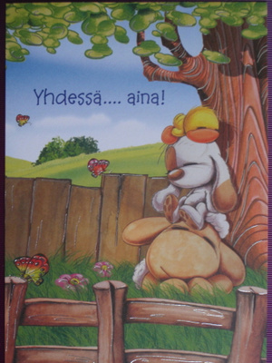 Mylo and Friends puun juurella nukutaan