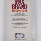Max Brand : Singing Guns - pikkukuva 2