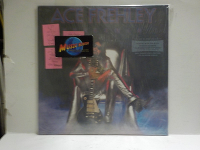 ACE FREHLEY - SPACEMAN M-/M VIOLET VINYL LP + CD