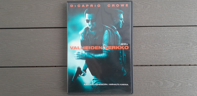 DVD: Valheiden Verkko (Leonardo DiCaprio, Russel Crove 2008)