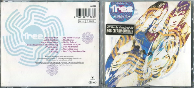 FREE . CD-LEVY . ALL RIGHT NOW - THE BEST OF FREE