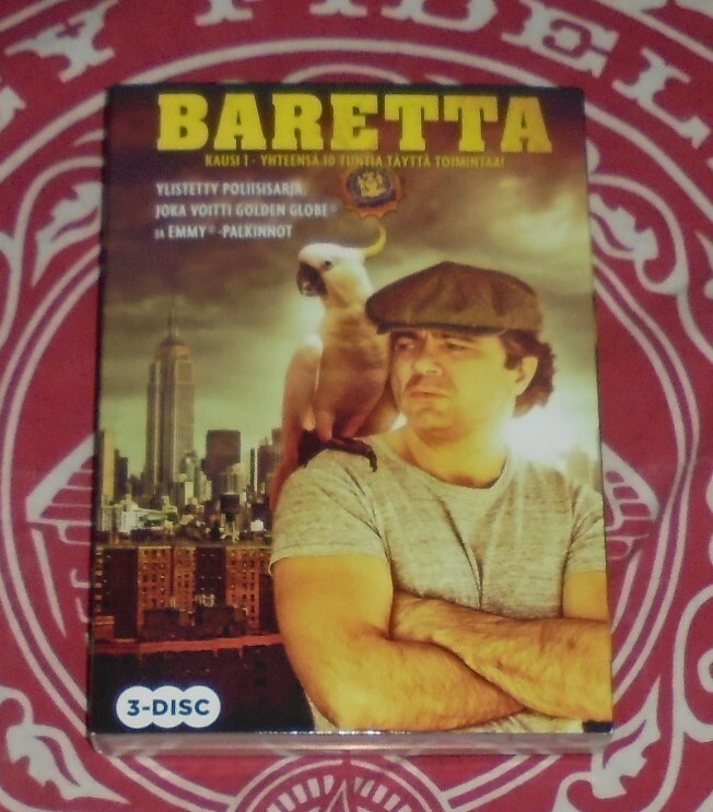 BARETTA ~ Kausi 1 ~ 3 DVD  naarmuton