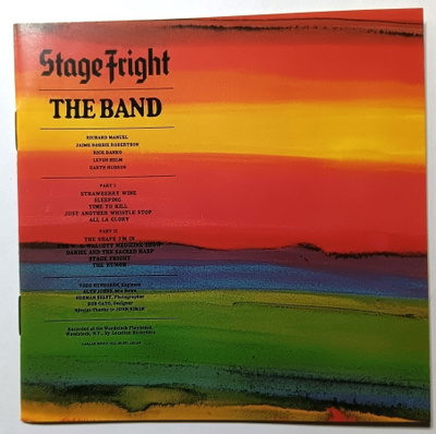 The BAND Stage Fright CD 2000 Remaster HUIPPUKUNTO