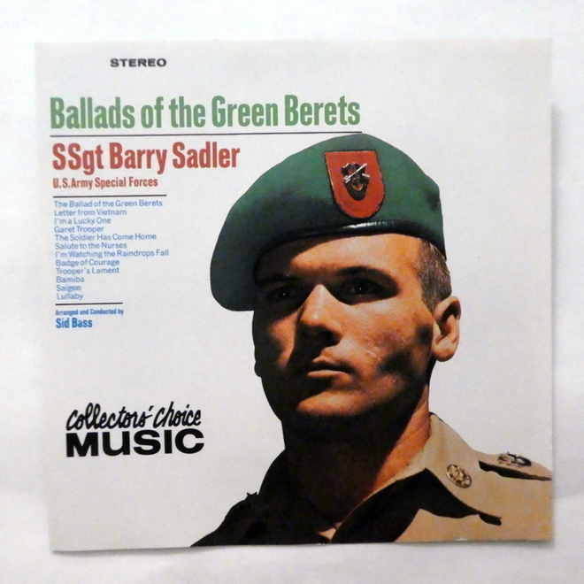 Kersantti BARRY SADLER Ballads of the Green Berets CD