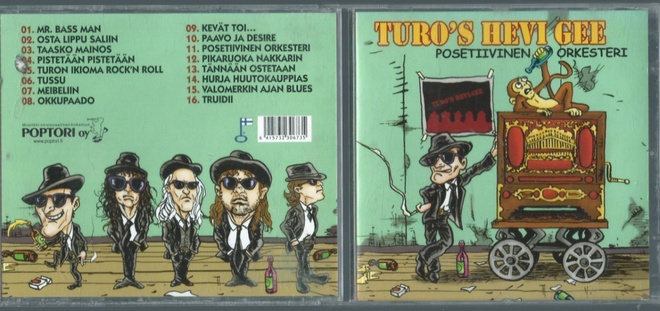 Turo's Hevi Gee Posetiivinen orkesteri cd