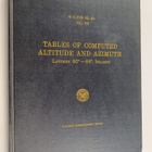 Tables of computed altitude and azimuth : latitudes 60deg... - pikkukuva 1