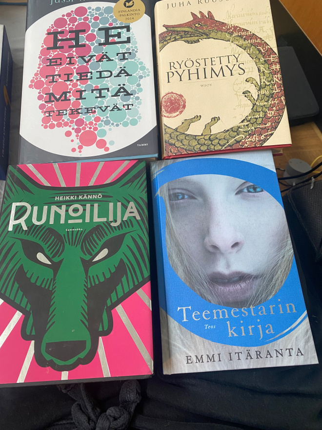 Jussi Valtonen, Juha Ruusuvuori, Emmi Itäranta