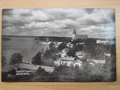 VANHA Postikortti Naantali 1930-luku