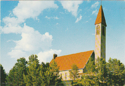 KIRKKOKORTTI - ENONTEKIÖN KIRKKO - 1