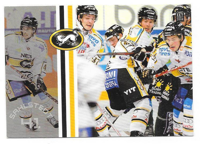 2007-08 CardSet #266 Kalle Sahlstedt Kärpät