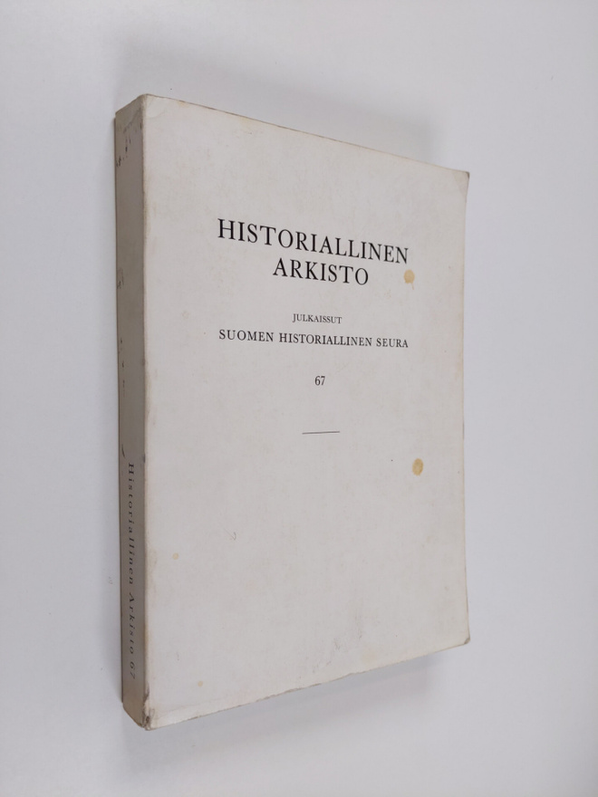Historiallinen arkisto 67