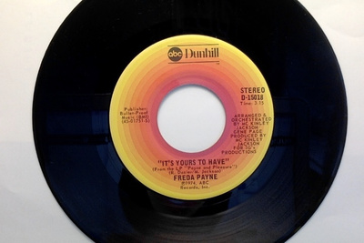 FREDA PAYNE :: IT'S YOURS TO HAVE :: VINYYLI 7".. US 1974 !!