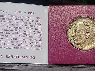 Hyvinkään Säästöpankki Risto Ryti. Presidenttina 1940 - 1943