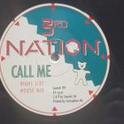 3rd Nation – Call Me 12" Maxi single - pikkukuva 2
