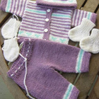 Neulepuku ja asusteet baby born nukelle - pikkukuva 2