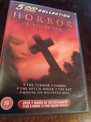 Horror&suspence. 5xdvd